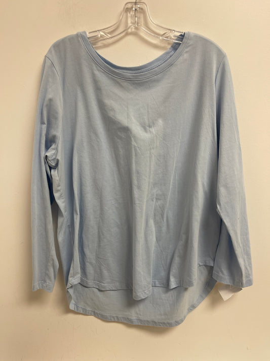 Blue Top Long Sleeve Style And Company, Size 2x