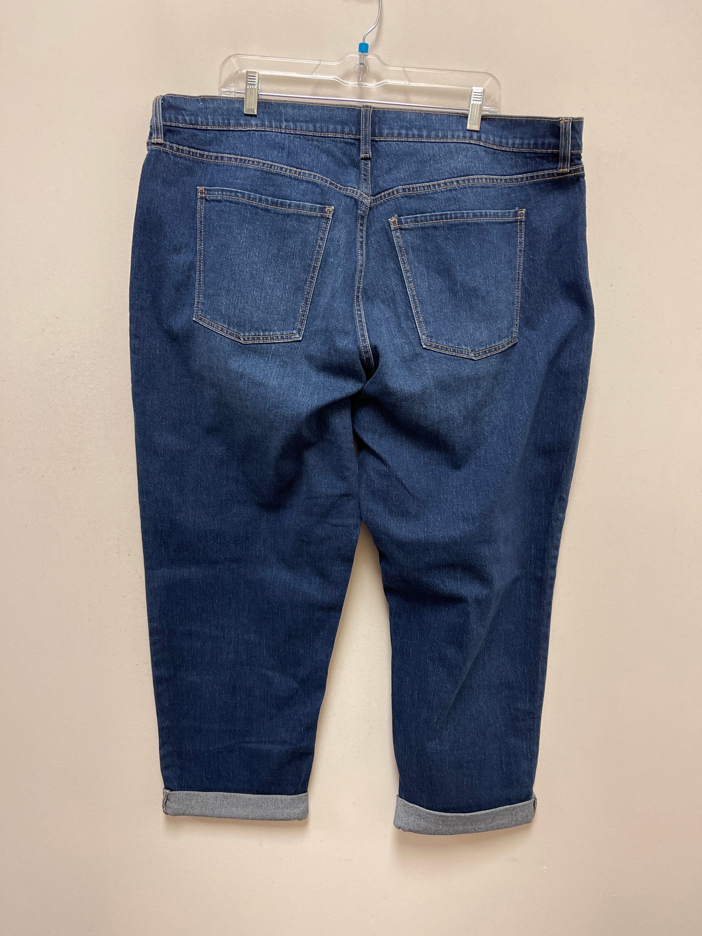 Blue Denim Jeans Boyfriend Old Navy, Size 20