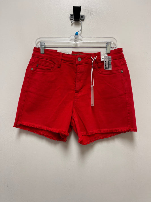Red Shorts Judy Blue, Size 12