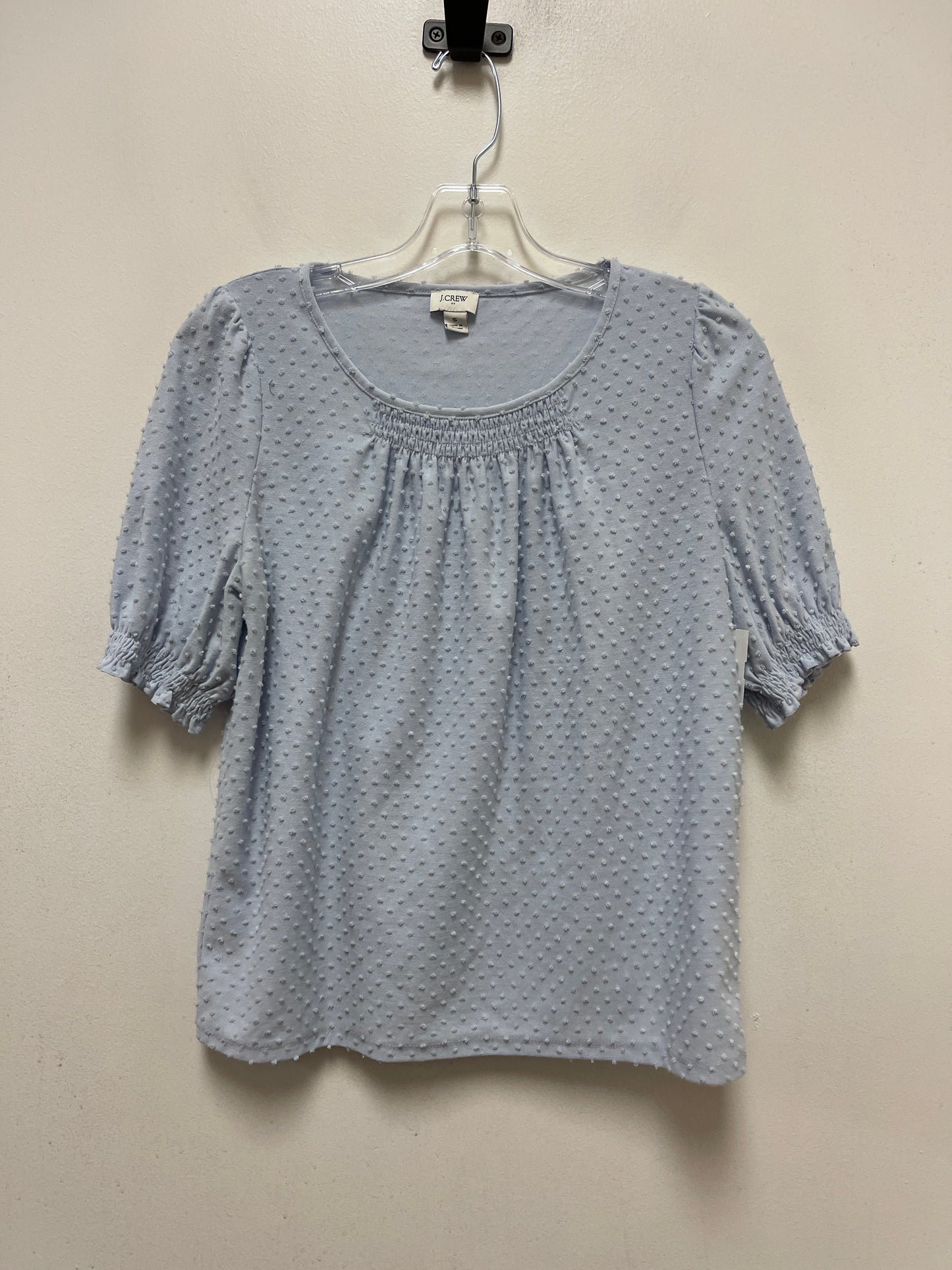 Blue Top Short Sleeve J. Crew, Size S