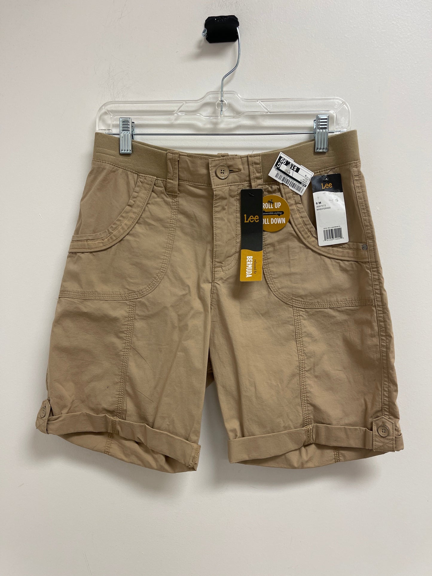 Brown Shorts Lee, Size 6