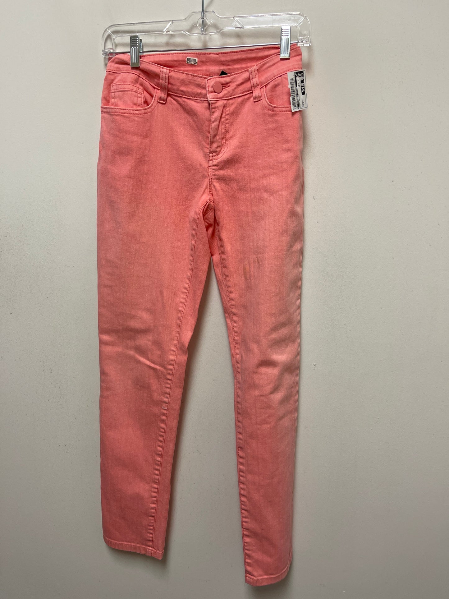 Pink Jeans Skinny Clothes Mentor, Size 4