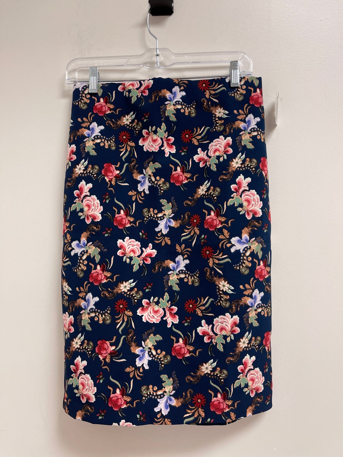 Floral Print Skirt Midi Philosophy, Size 4