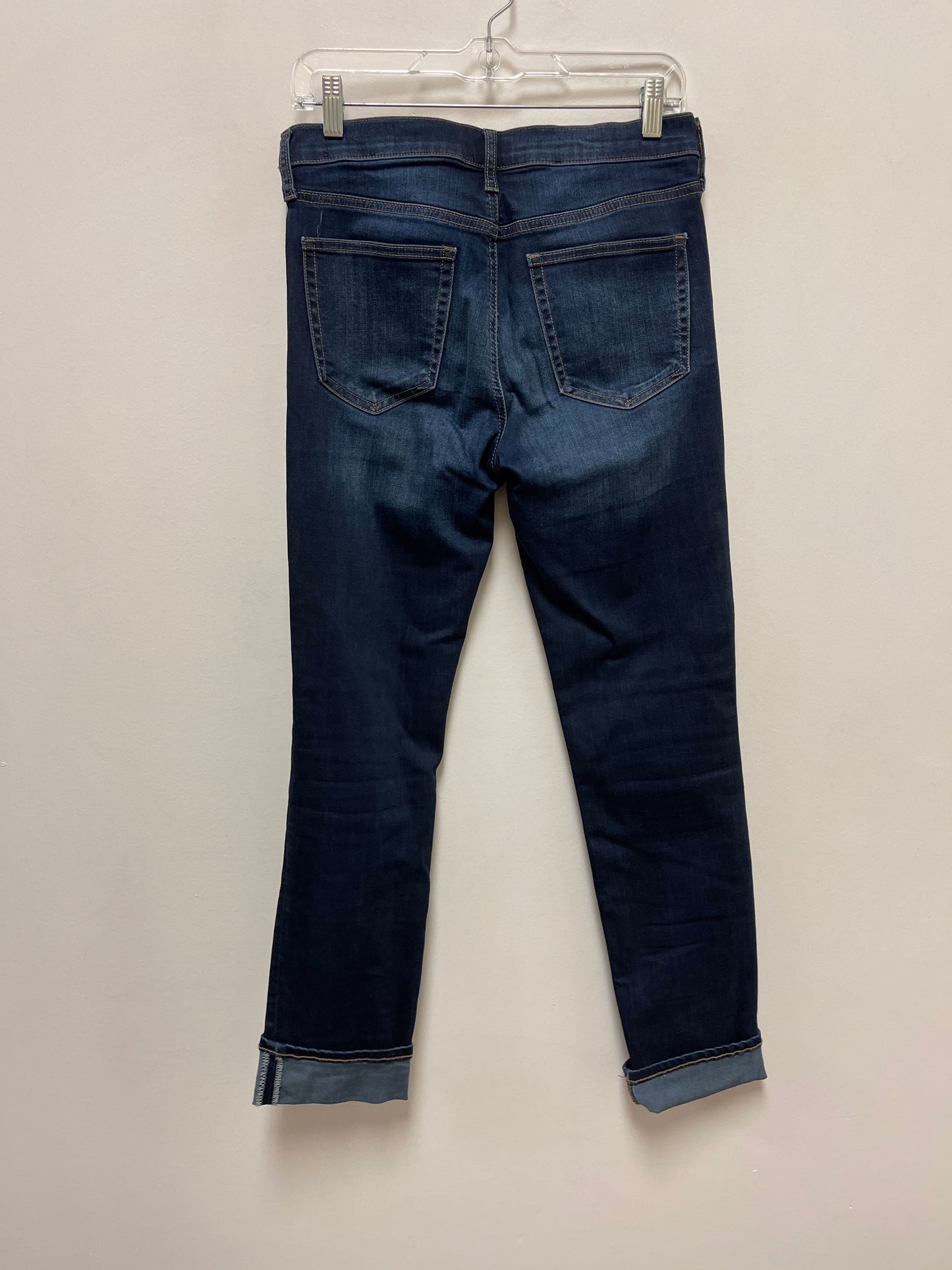 Blue Denim Jeans Straight Gap, Size 6