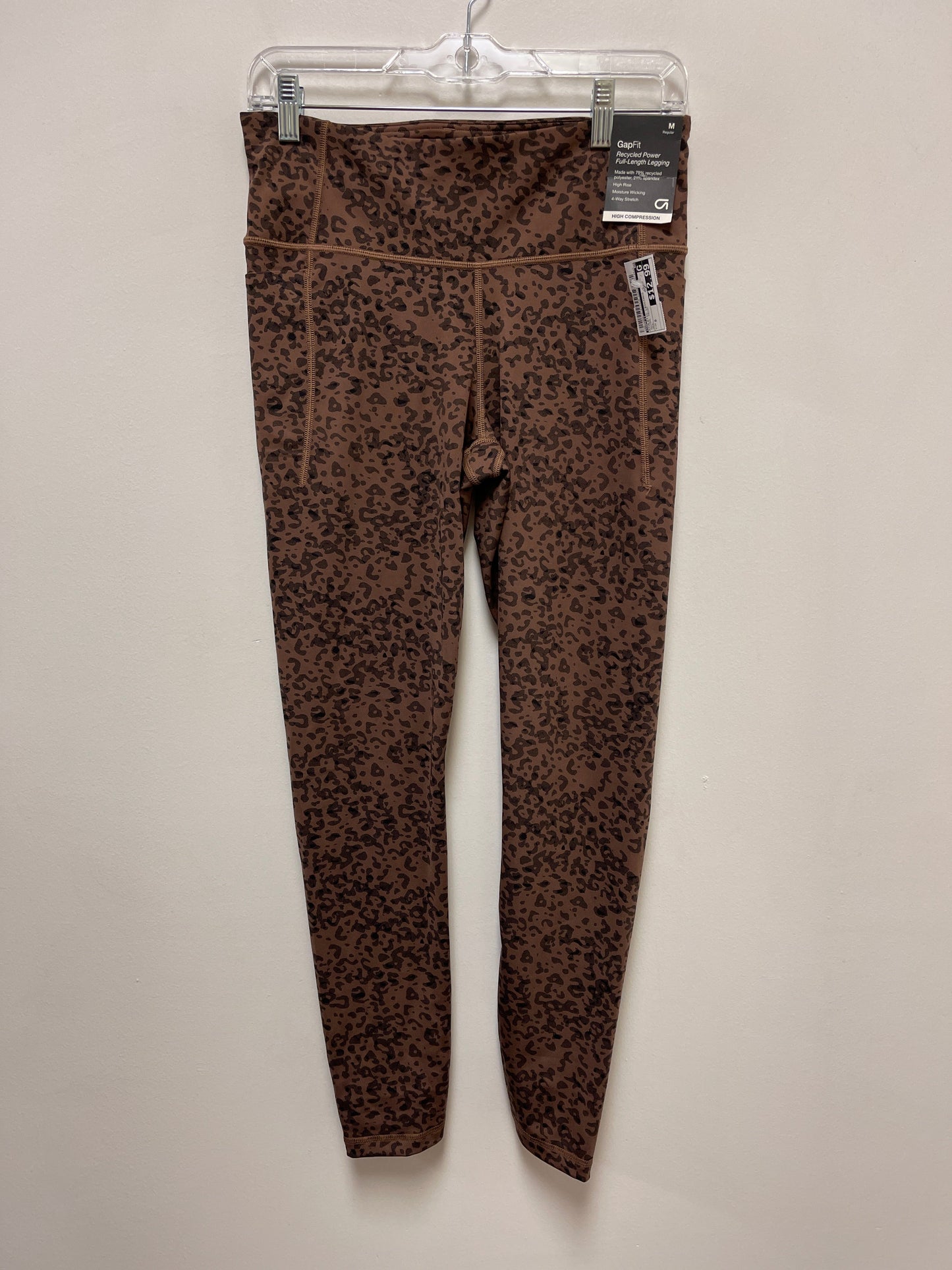 Animal Print Athletic Leggings Gapfit, Size 8