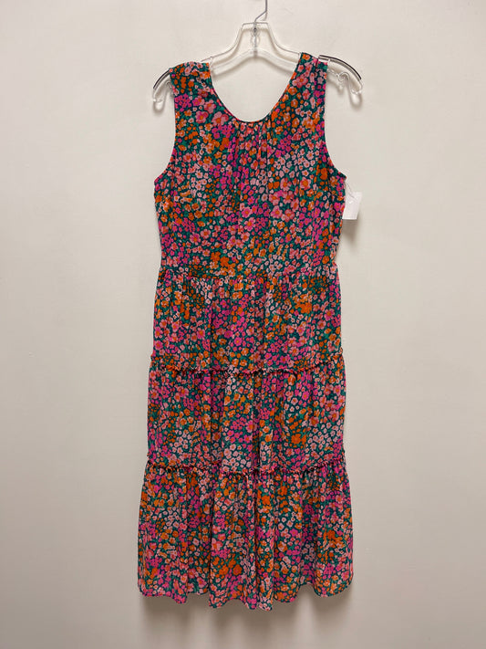 Floral Print Dress Casual Maxi J. Crew, Size M