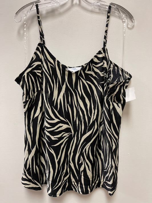 Top Sleeveless By Time And Tru In Animal Print, Size: 3x