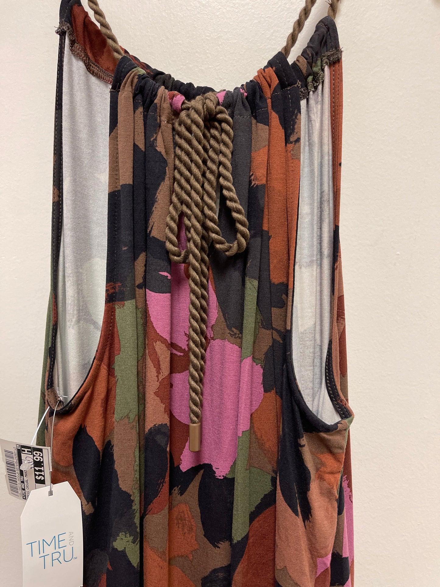 Dress Casual Maxi By Time And Tru In Multi-colored, Size: 2x