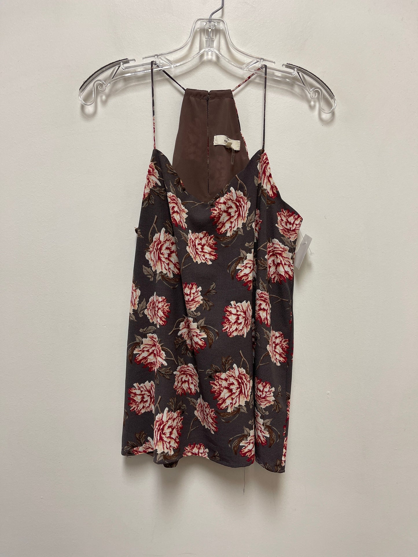 Top Sleeveless By Entro In Floral Print, Size: S