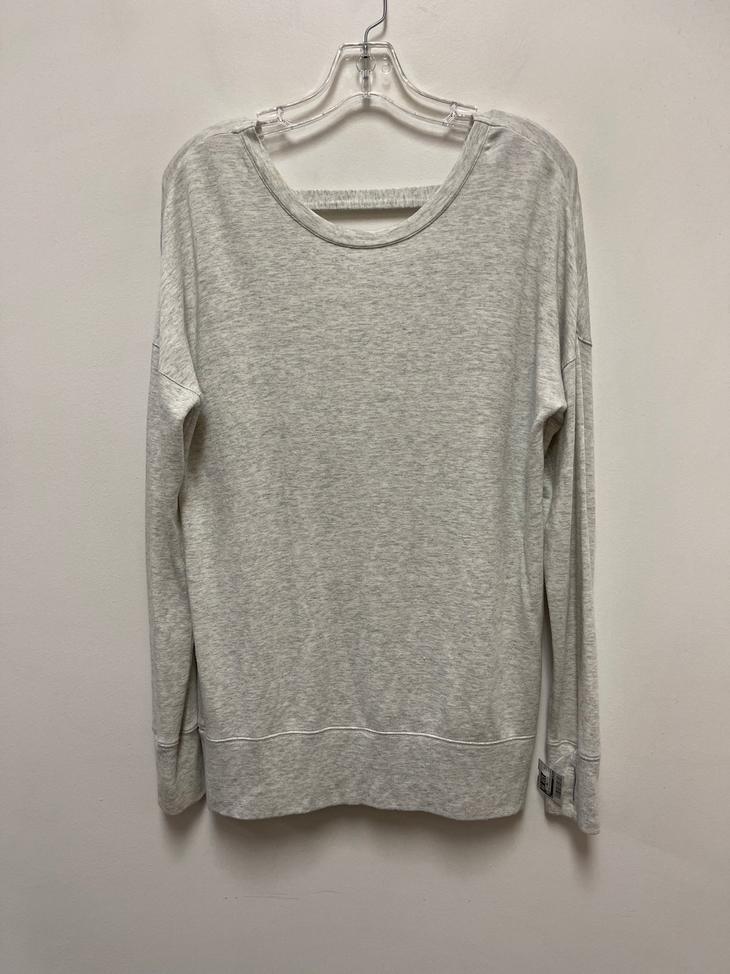 Athletic Sweatshirt Collar By Athleta In Grey, Size: M