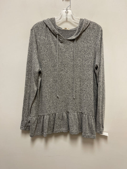 Tunic Long Sleeve By Jane And Delancey In Grey, Size: L