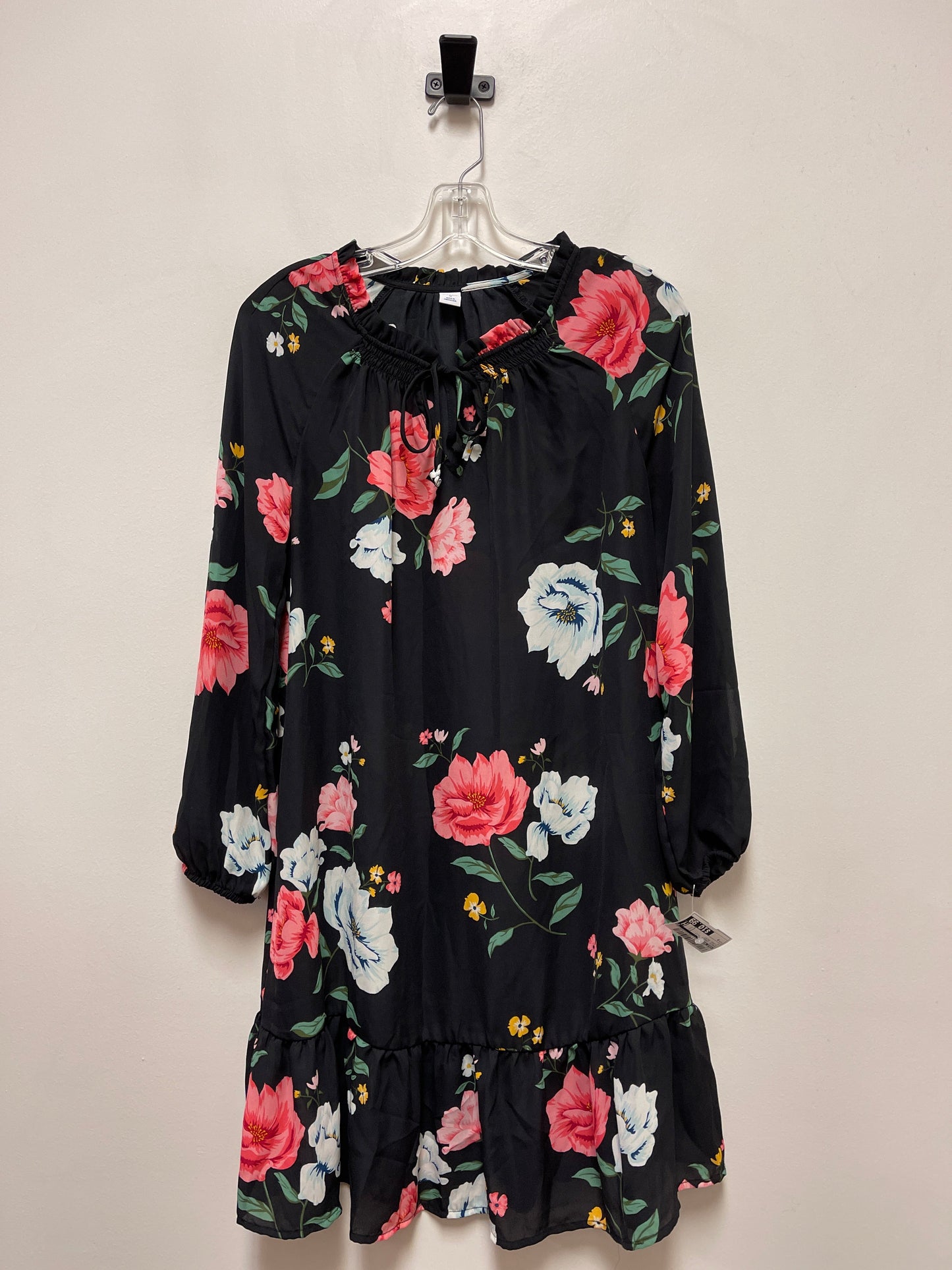 Dress Casual Midi By Old Navy In Floral Print, Size: M