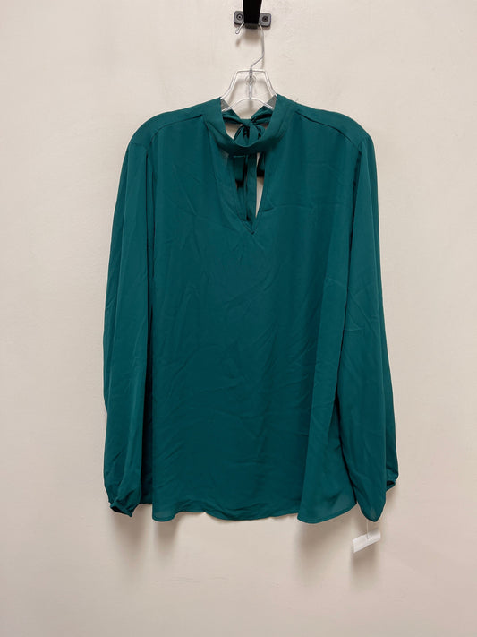 Top Long Sleeve By Torrid In Green, Size: 3x