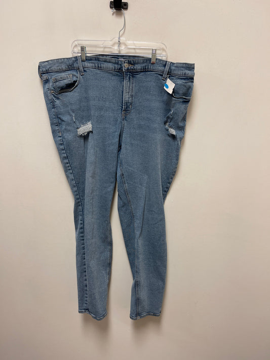 Jeans Skinny By Old Navy In Blue Denim, Size: 26