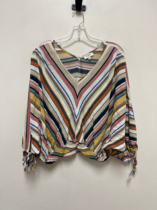 Top Long Sleeve By Umgee In Multi-colored, Size: S