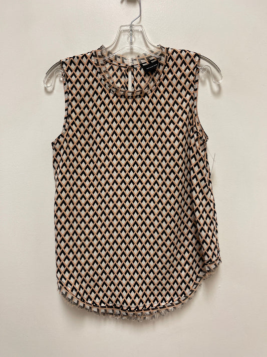 Top Sleeveless By Who What Wear In Cream, Size: S