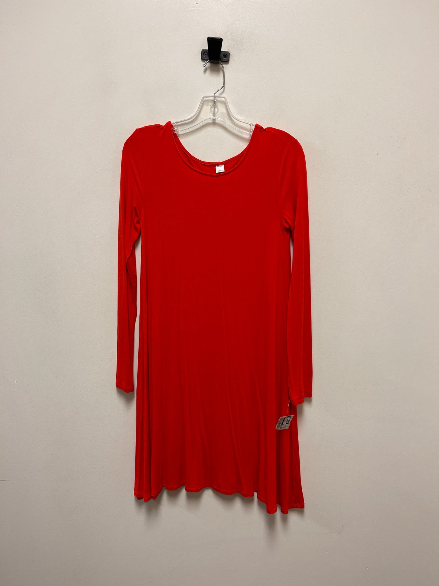 Dress Casual Midi By Old Navy In Orange, Size: Petite   S