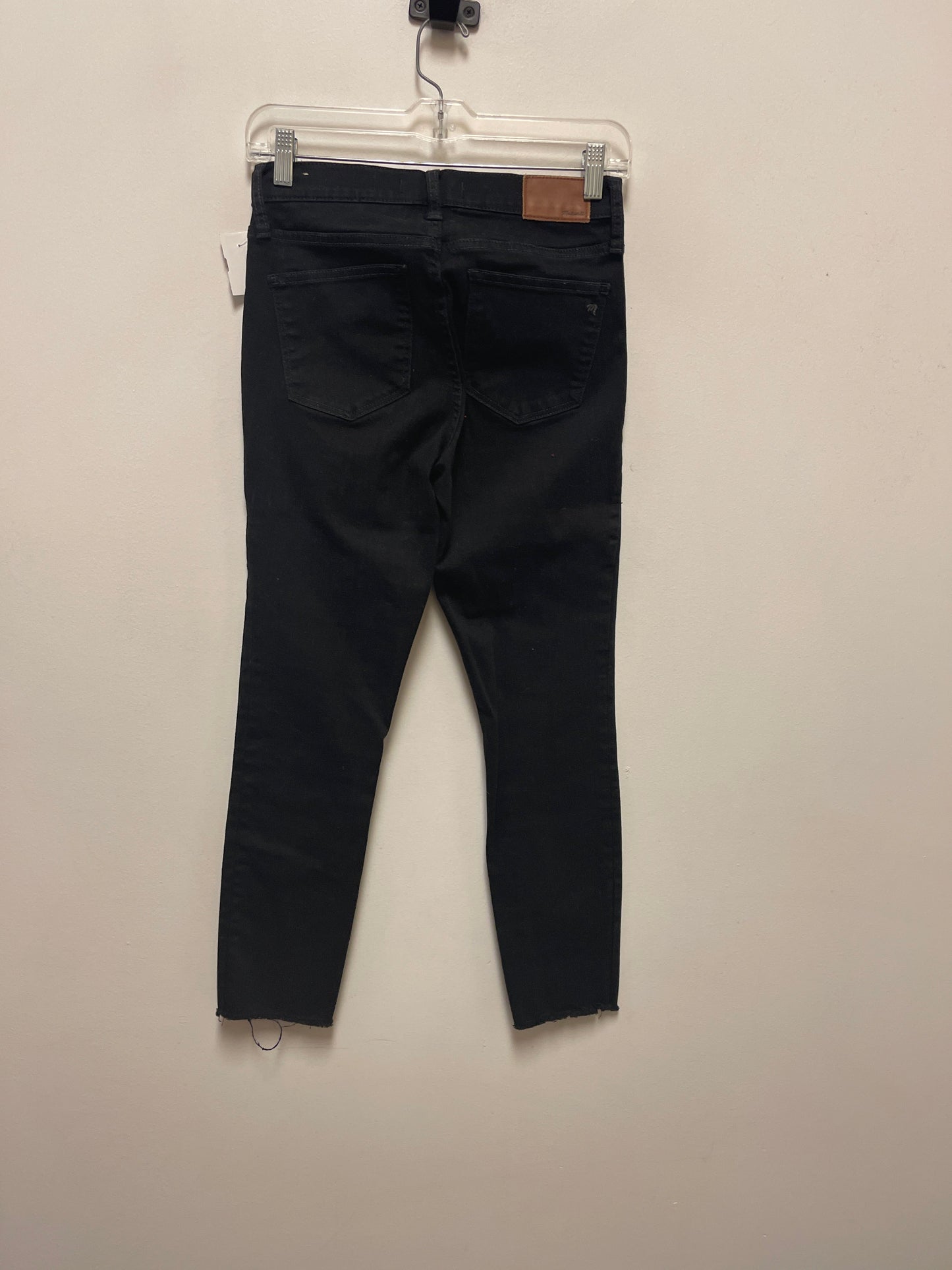 Jeans Skinny By Madewell In Black, Size: 2