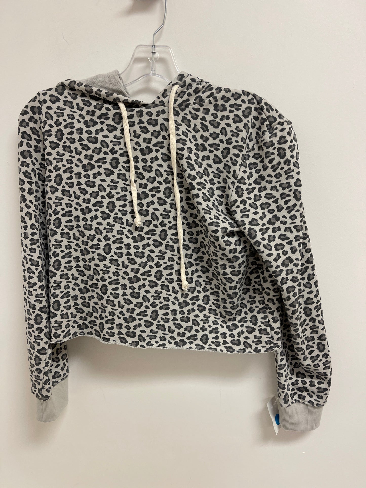 Athletic Sweatshirt Hoodie By Alternative In Animal Print, Size: S