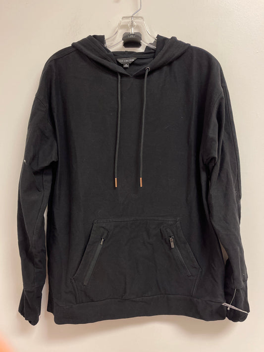 Sweatshirt Hoodie By Limited In Black, Size: M