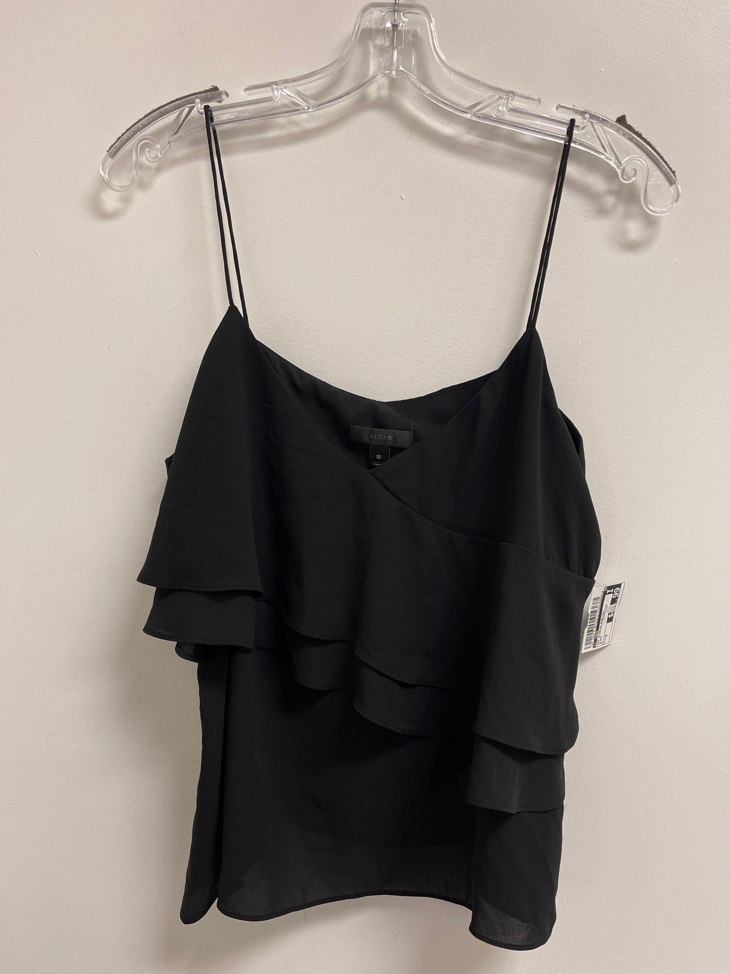 Top Sleeveless By J. Crew In Black, Size: M