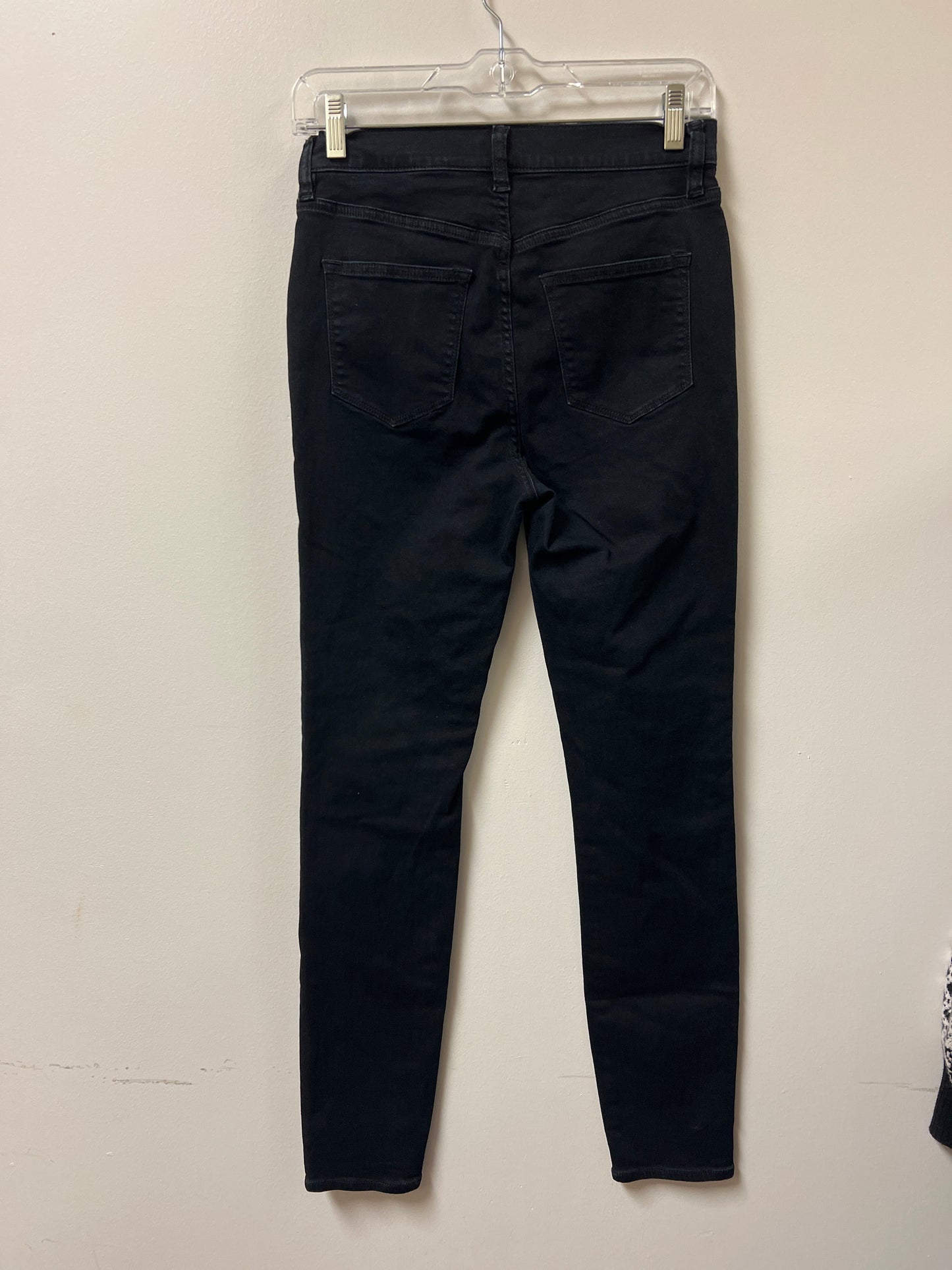 Jeans Skinny By J. Crew In Black, Size: 4