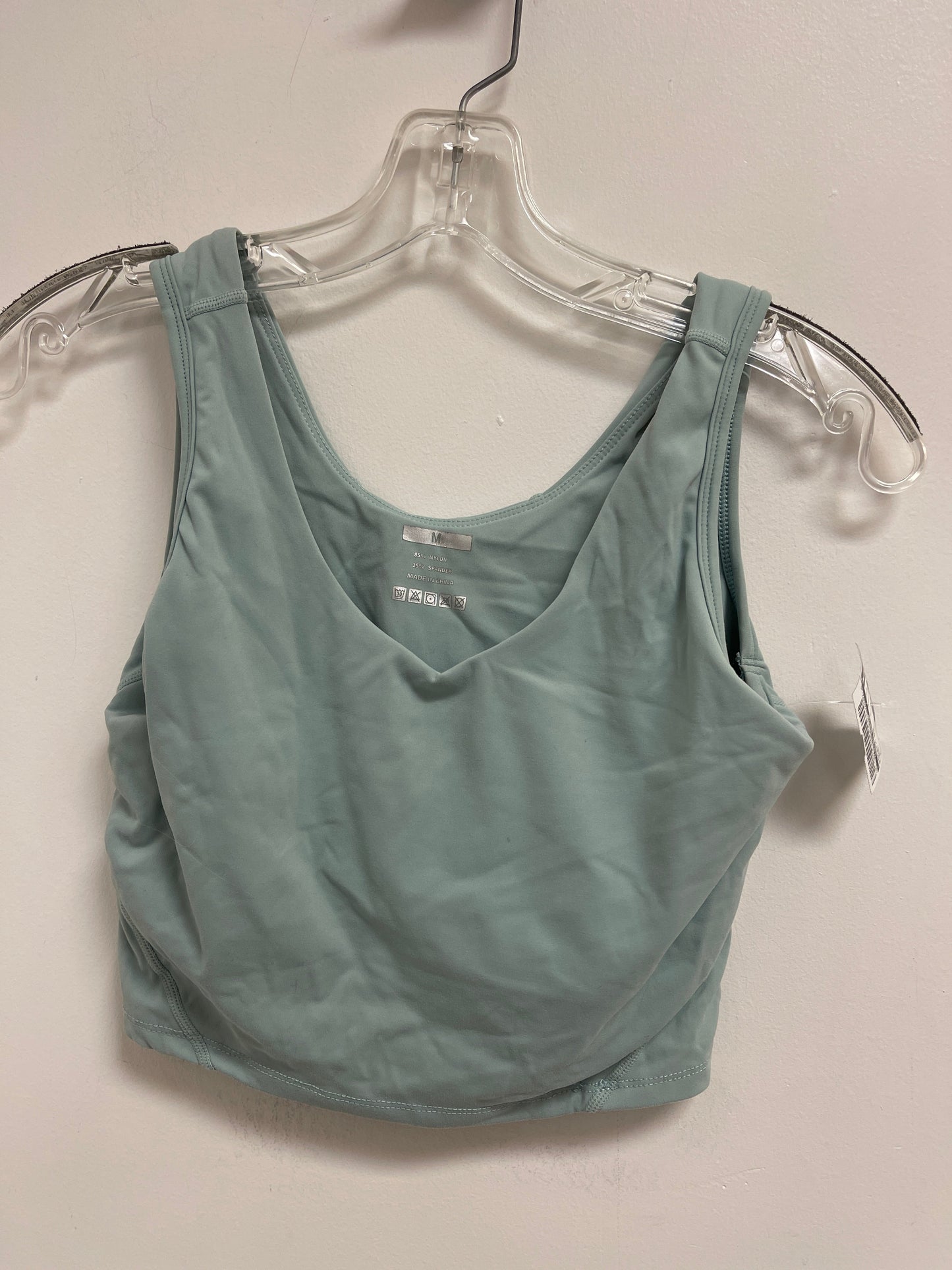 Athletic Bra By Clothes Mentor In Green, Size: M