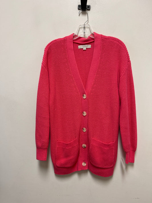 Sweater By Loft In Pink, Size: L