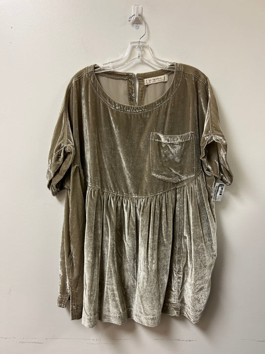 Tunic Short Sleeve By We The Free In Grey, Size: M