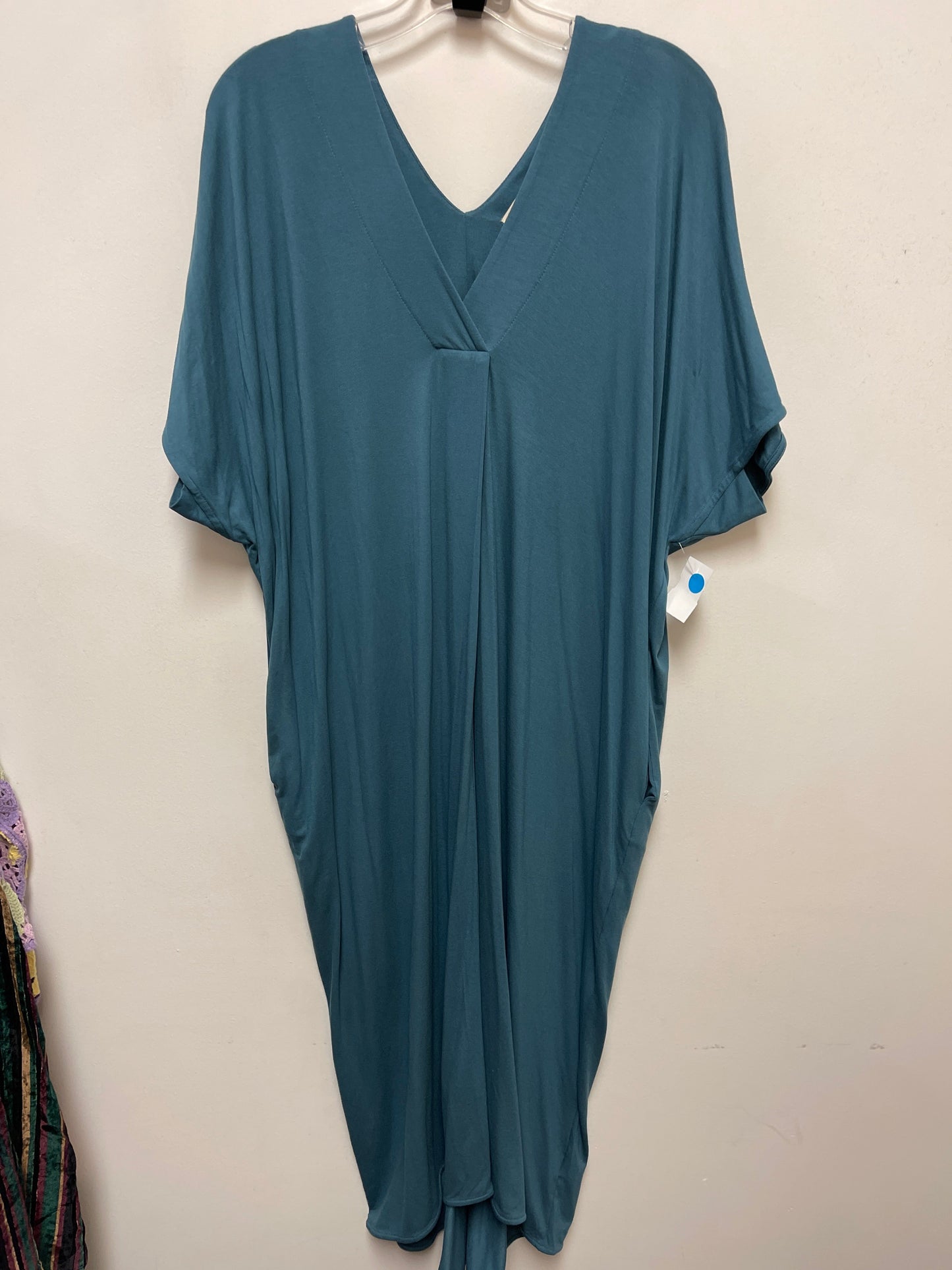 Dress Casual Maxi By Peruvian Connection In Blue, Size: L