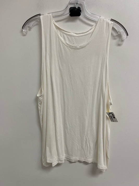 Top Sleeveless By A New Day In White, Size: Xl