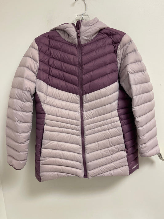 Jacket Puffer & Quilted By Lands End In Purple, Size: Mp