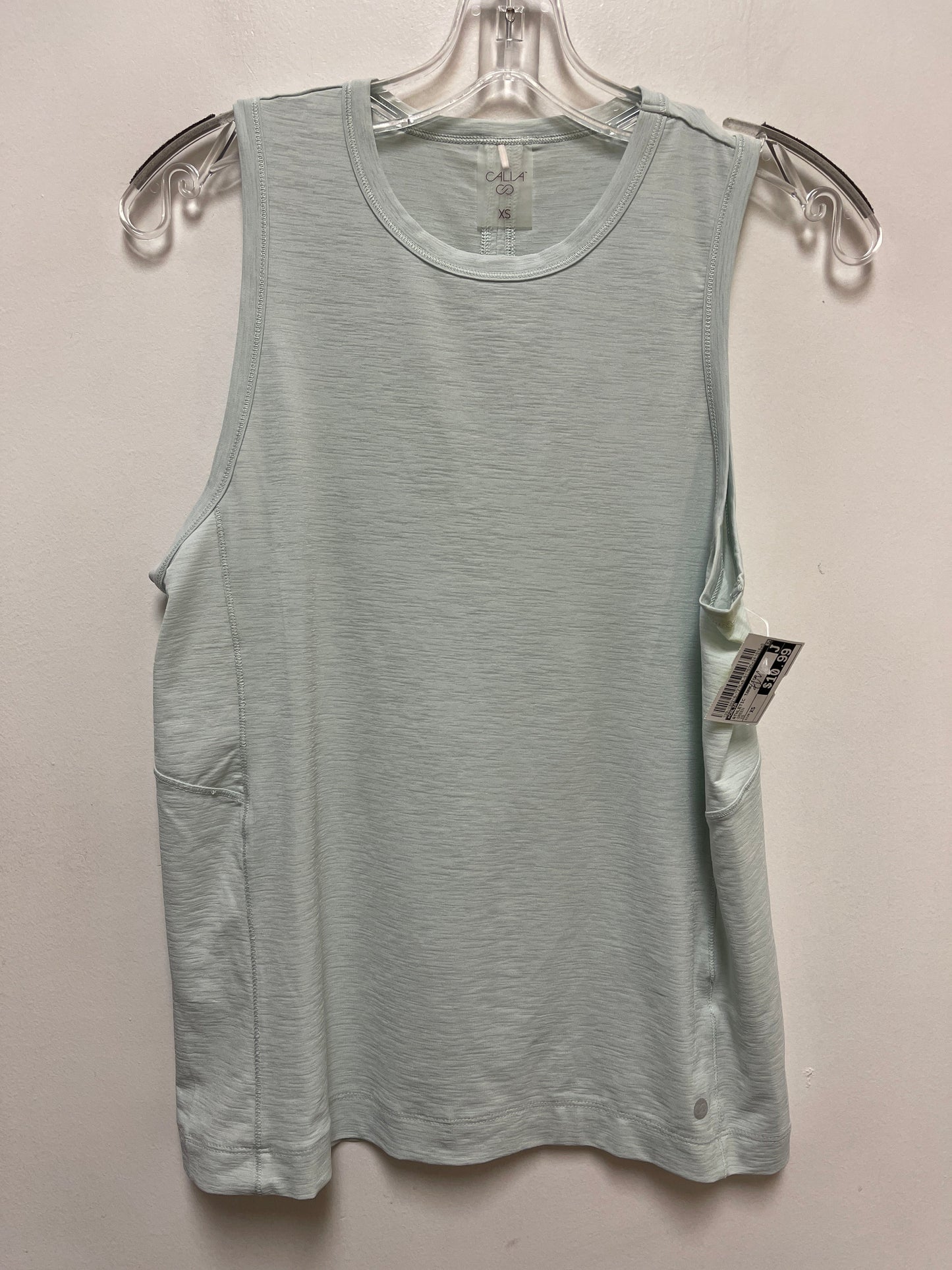 Athletic Tank Top By Calia In Green, Size: Xs