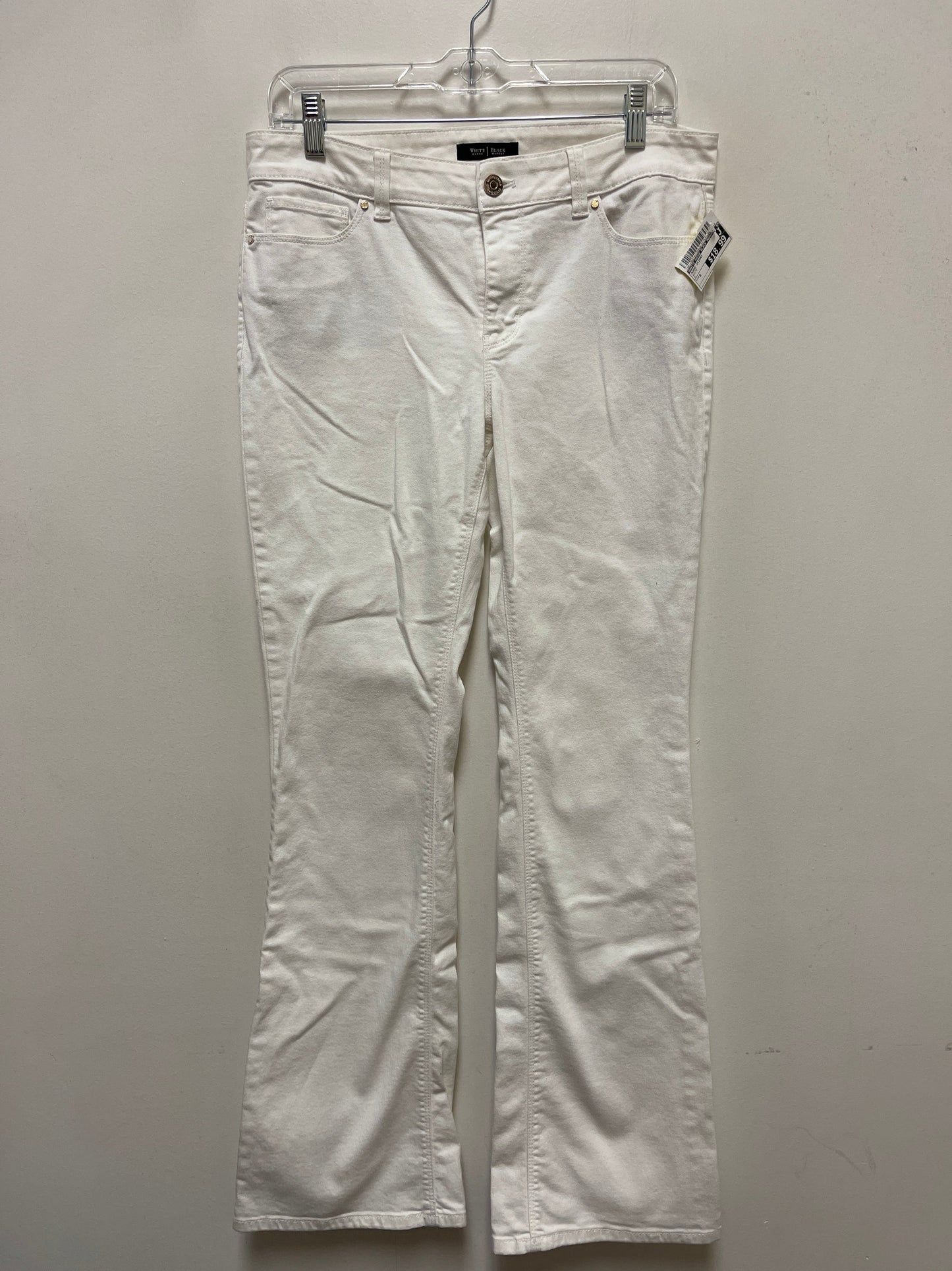 Jeans Skinny By White House Black Market In White, Size: 6