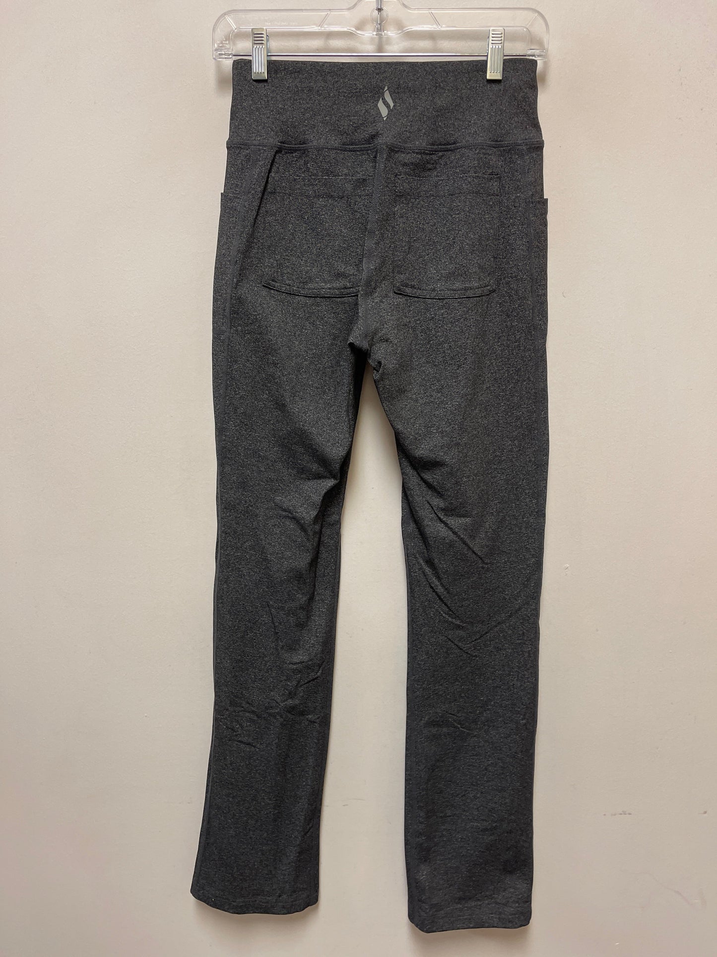 Athletic Leggings By Skechers In Grey, Size: S