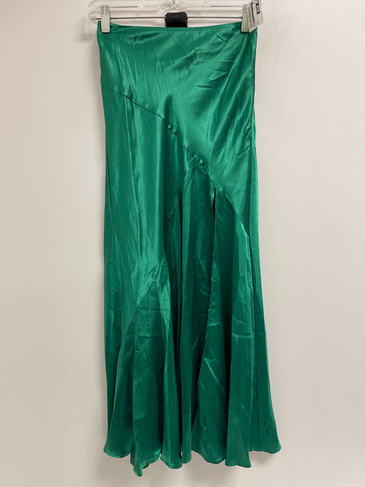 Skirt Maxi By Asos In Green, Size: 0