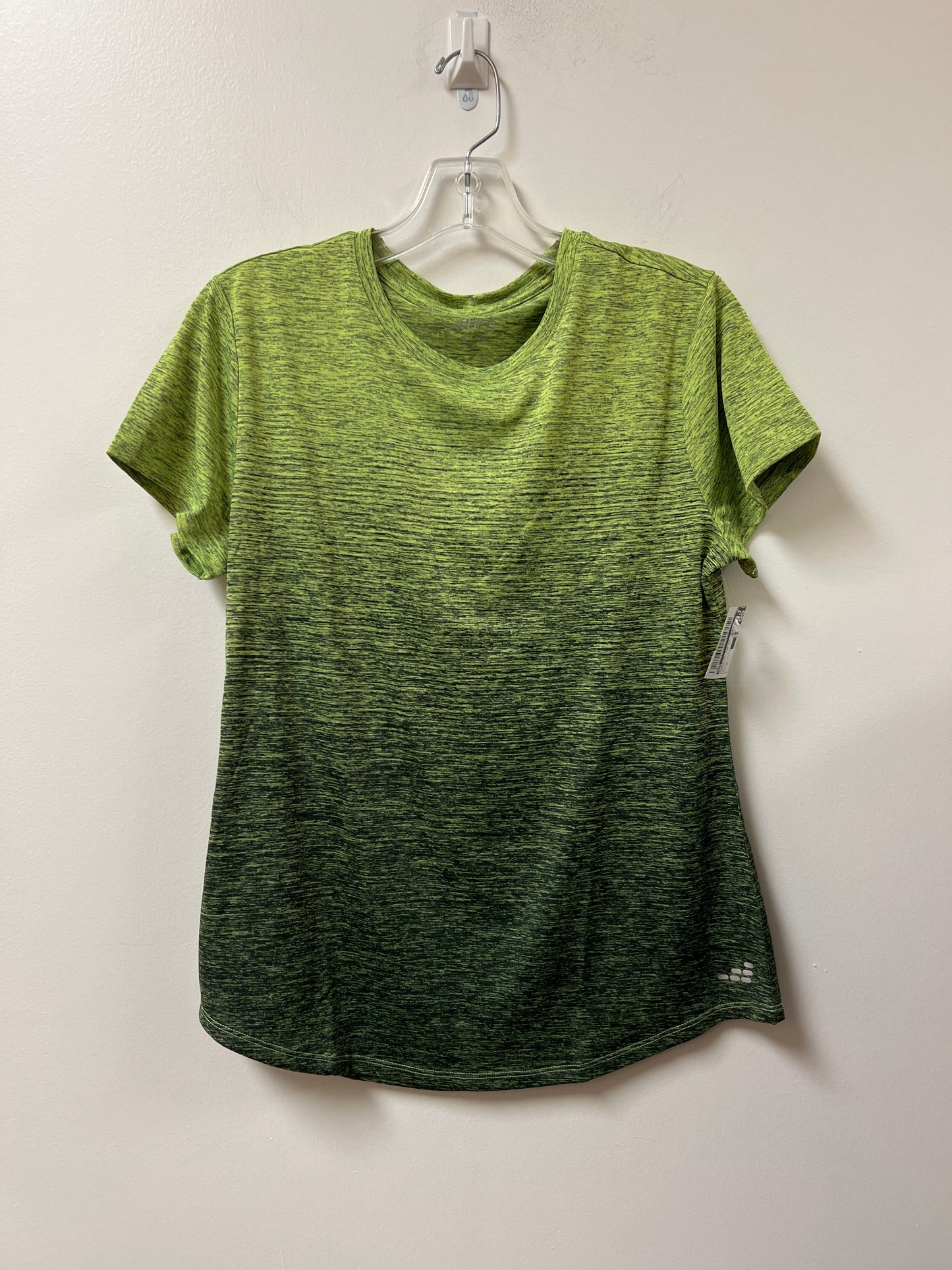 Athletic Top Short Sleeve By Bcg In Green, Size: M