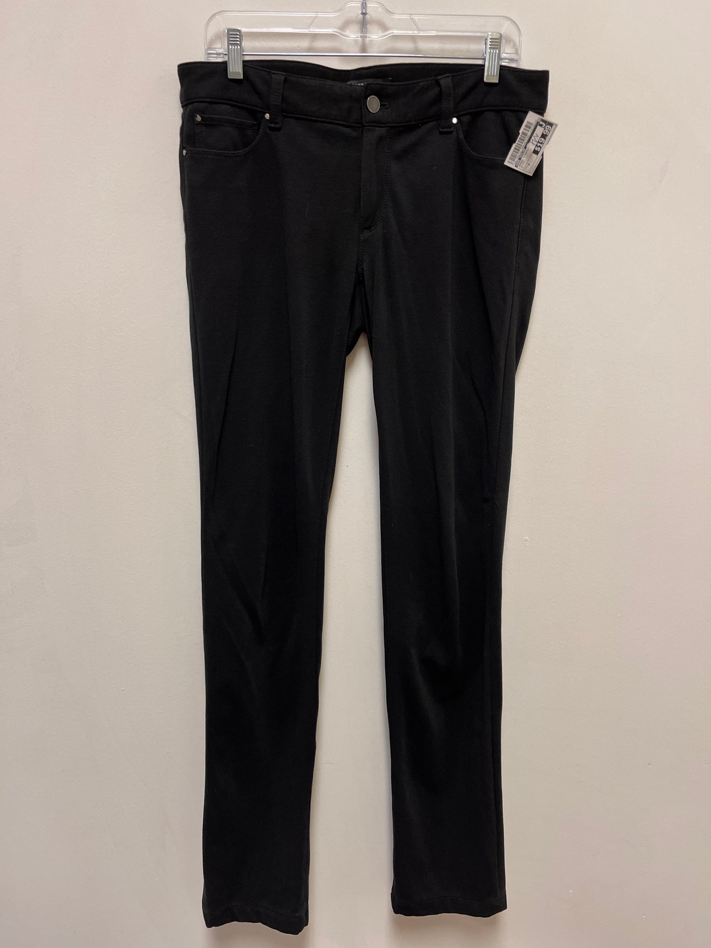 Jeans Straight By Ann Taylor In Black, Size: 6