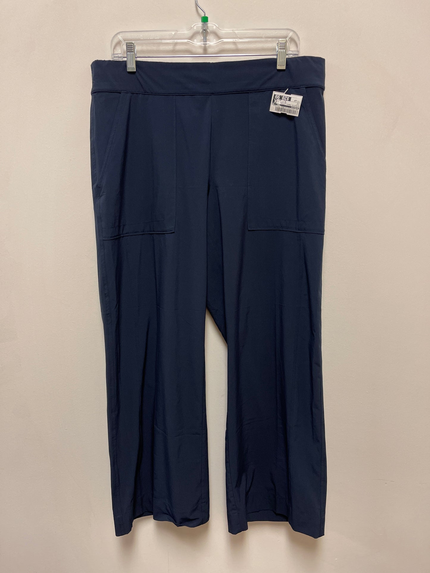 Athletic Pants By Athleta In Navy, Size: 12p