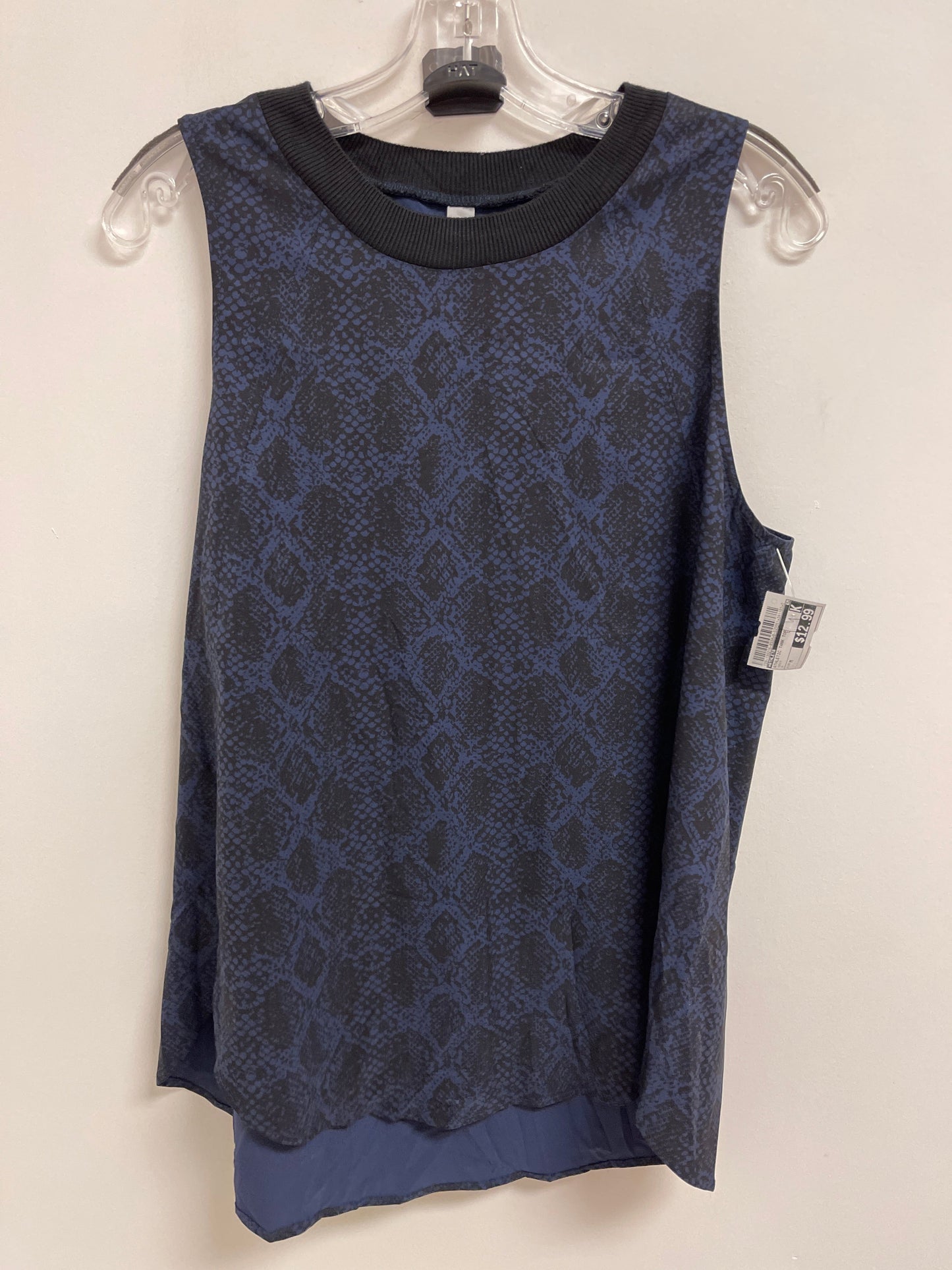 Athletic Tank Top By Athleta In Navy, Size: M