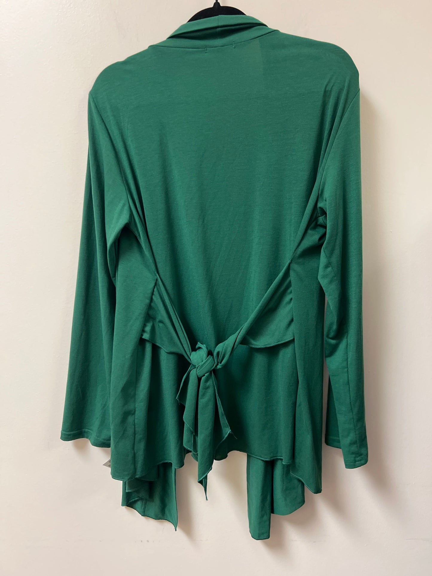 Cardigan By Clothes Mentor In Green, Size: Xl