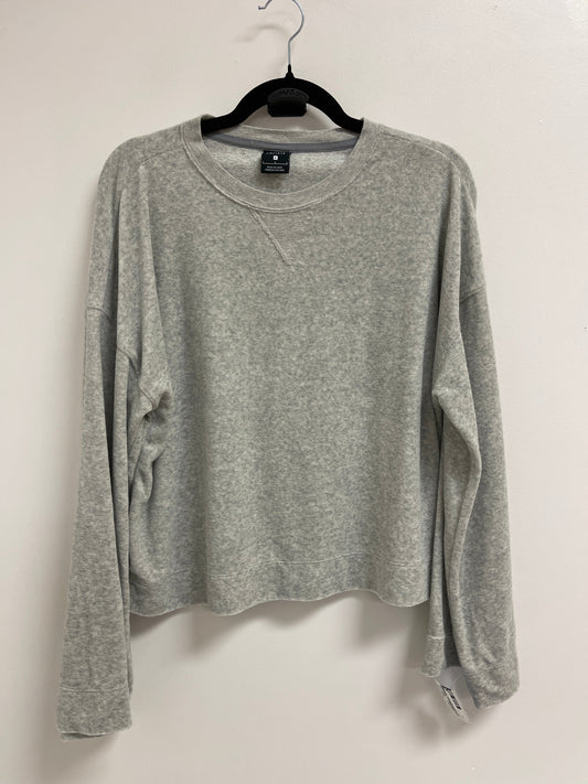 Sweater By Nike In Grey, Size: L