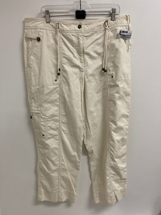 Pants Other By Jones New York In Cream, Size: 16