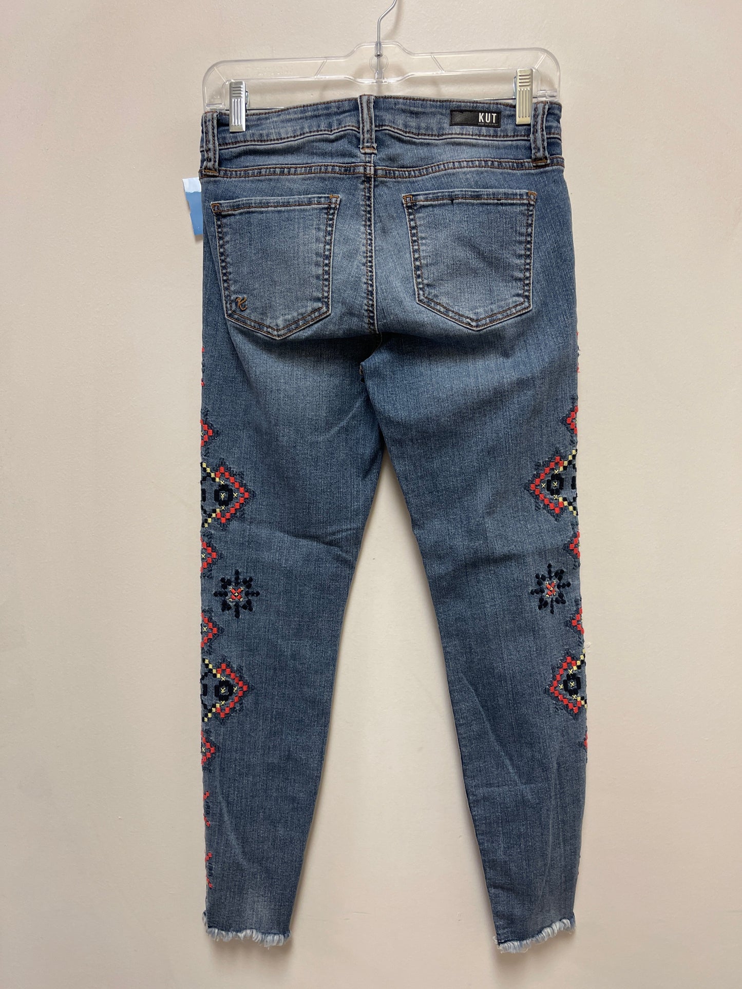 Jeans Skinny By Kut In Blue Denim, Size: 2