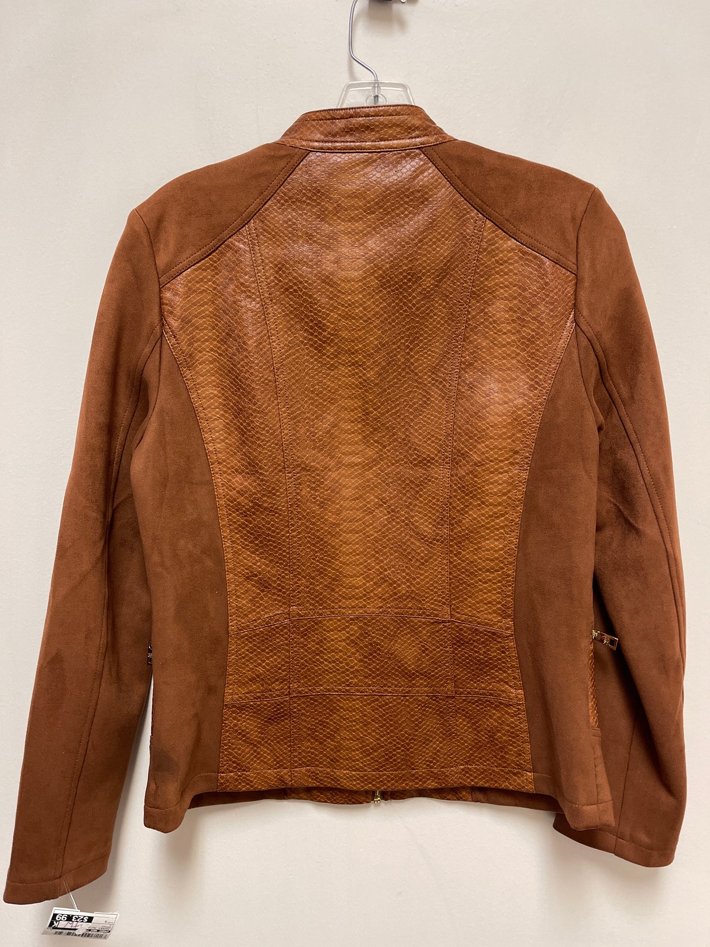 Jacket Moto By Marc New York In Brown, Size: S