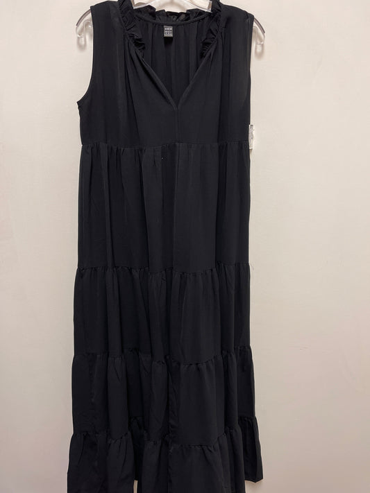 Dress Casual Maxi By Shein In Black, Size: M