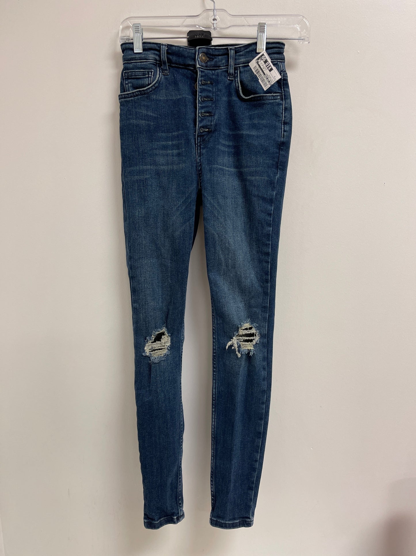 Jeans Skinny By We The Free In Blue Denim, Size: 2