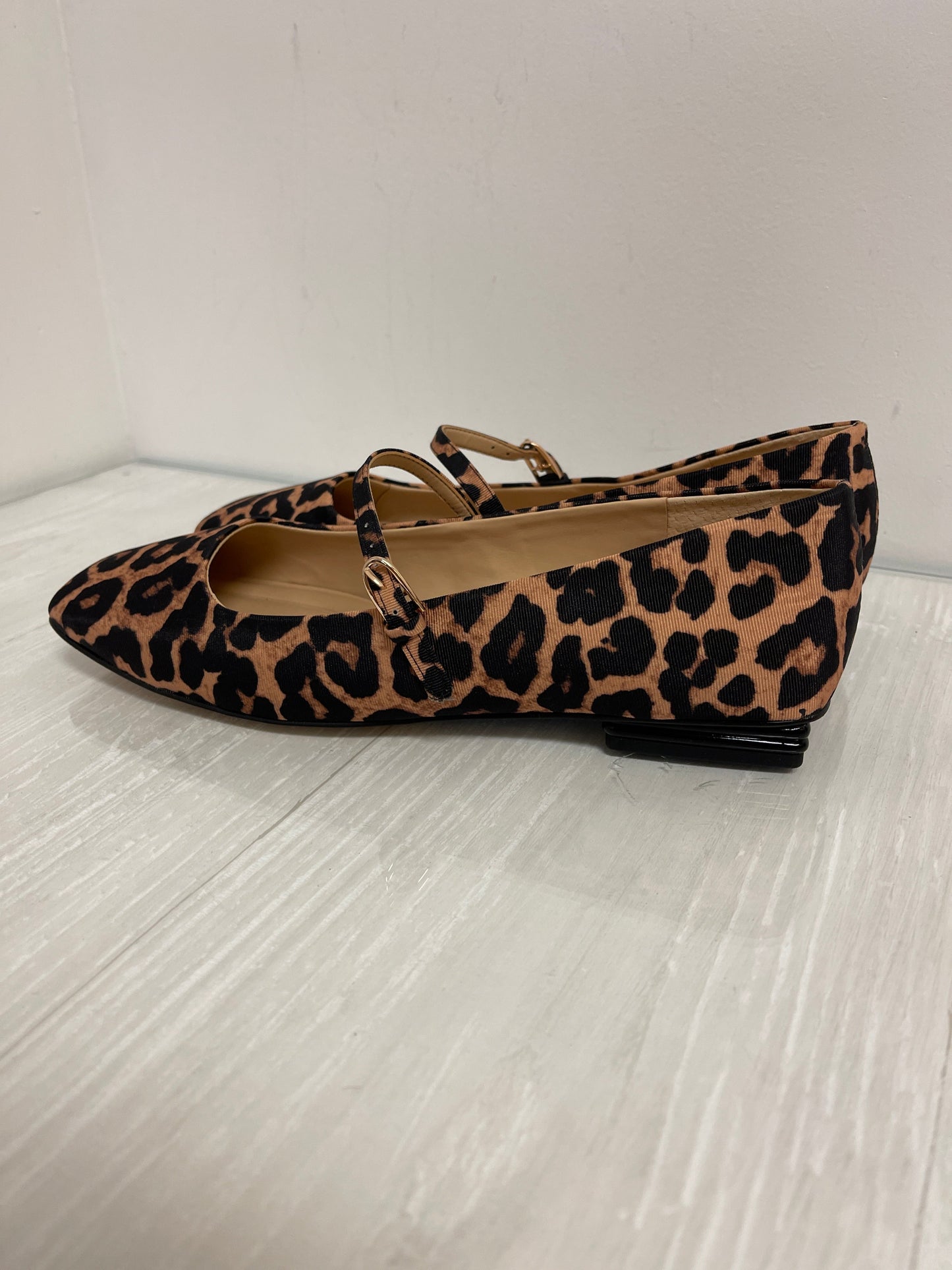 Shoes Flats By Franco Sarto In Animal Print, Size: 9.5