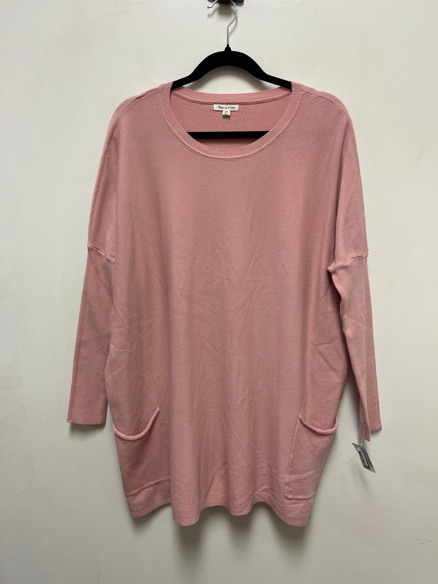 Sweater By Tea N Rose In Pink, Size: M