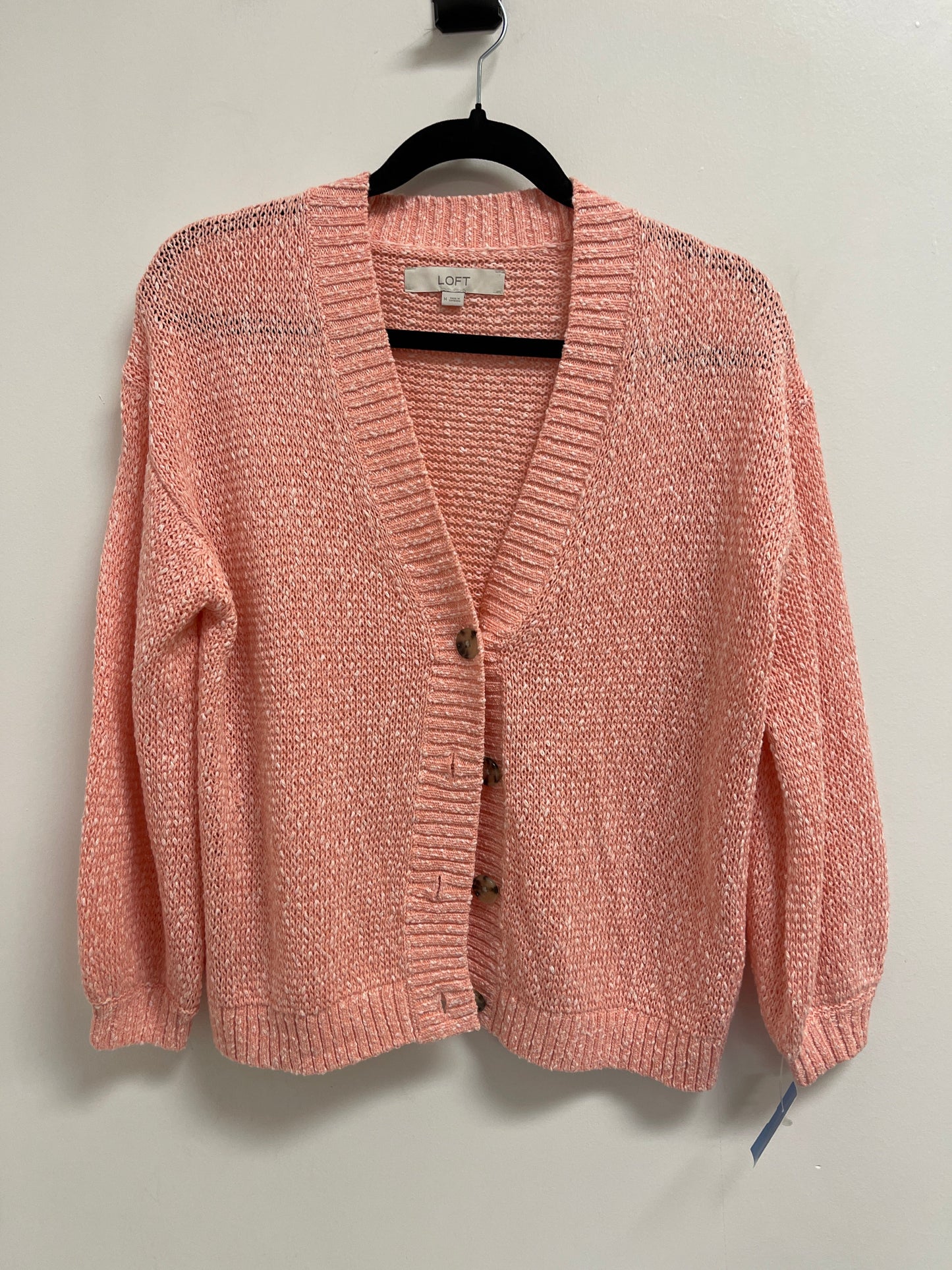 Cardigan By Loft In Orange, Size: M